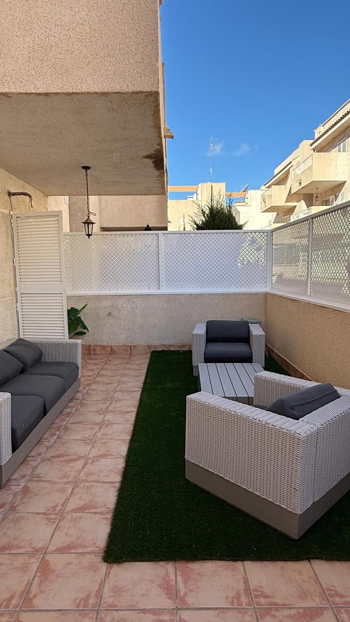 Piso Con Ac, Piscina Y Pista De Padel Y Tenis En Aguilas Ngoại thất bức ảnh